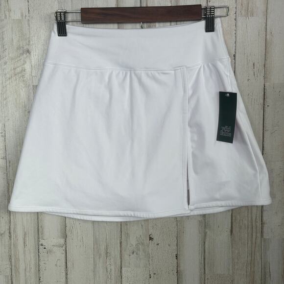 Wild Fable Butter Bliss Mini Skirt Small White Skort Tenniscore Y2K New With Tag - Picture 1 of 7